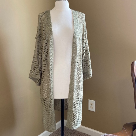 NWT She and Sky Net Cardigan-One Size - Picture 1 of 10